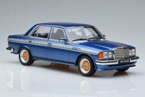 Mercedes 280 E AMG W123 Niebieski Otto 1:18 OT221 Żywica — zdjęcie 4 z 6