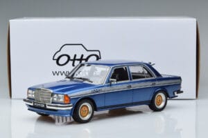 Mercedes 280 E AMG W123 Niebieski Otto 1:18 OT221 Żywica — zdjęcie 6 z 6