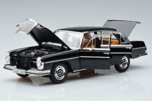Mercedes 280 SE W108 Czarny Norev 1:18 183762 Metal — zdjęcie 2 z 7