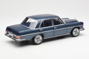 Mercedes 280 SE W108 Ciemnoniebieski Metalik Norev 1:18 183534 Metal — zdjęcie 3 z 8