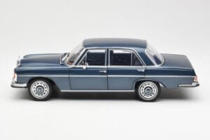 Mercedes 280 SE W108 Ciemnoniebieski Metalik Norev 1:18 183534 Metal — zdjęcie 4 z 8