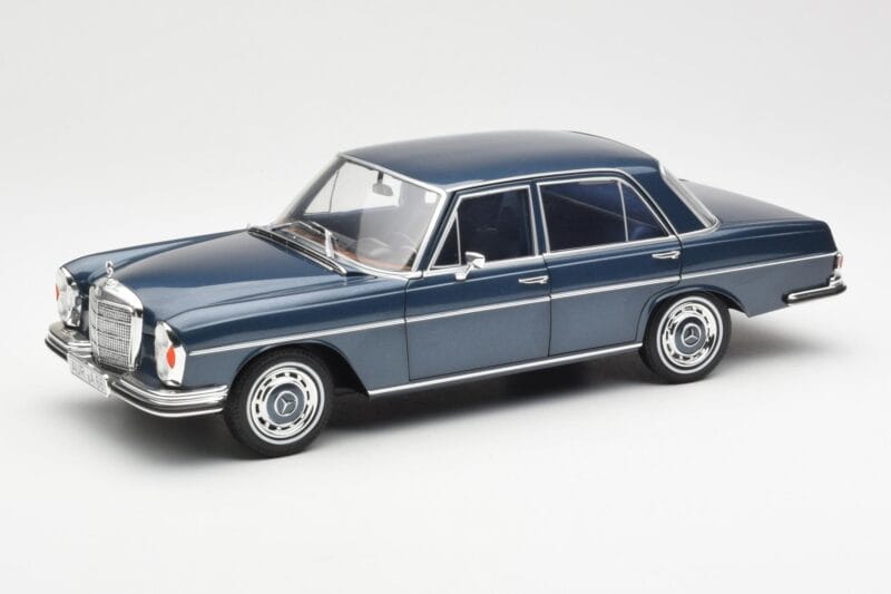 Mercedes 280 SE W108 Ciemnoniebieski Metalik Norev 1:18 183534 Metal