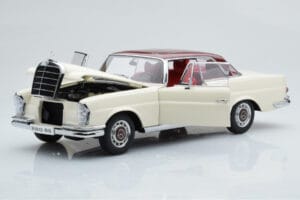 Mercedes 280 SE W108 Biały AUTOart 1:18 76287 Metal — zdjęcie 2 z 8