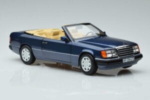 Mercedes 300 CE-24 A124 Kabriolet Nautical Niebieski Limitowana Edycja Norev 1:18 183879 Metal — zdjęcie 5 z 7