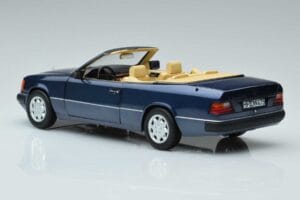 Mercedes 300 CE-24 A124 Kabriolet Nautical Niebieski Limitowana Edycja Norev 1:18 183879 Metal — zdjęcie 6 z 7
