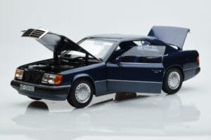 Mercedes 300 CE-24 C124 Coupe Nautical Niebieski Limitowana Edycja Norev 1:18 183882 Metal — zdjęcie 2 z 7