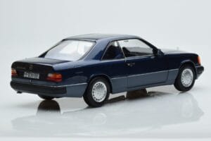 Mercedes 300 CE-24 C124 Coupe Nautical Niebieski Limitowana Edycja Norev 1:18 183882 Metal — zdjęcie 3 z 7