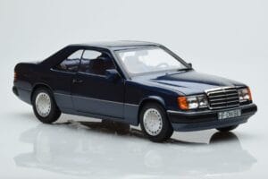 Mercedes 300 CE-24 C124 Coupe Nautical Niebieski Limitowana Edycja Norev 1:18 183882 Metal — zdjęcie 5 z 7