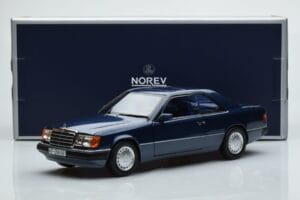 Mercedes 300 CE-24 C124 Coupe Nautical Niebieski Limitowana Edycja Norev 1:18 183882 Metal — zdjęcie 7 z 7
