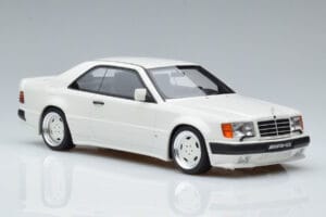 Mercedes 300 CE C124 AMG The Hammer Arctic Biały Otto 1:18 B66040639 Żywica — zdjęcie 4 z 6