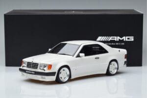 Mercedes 300 CE C124 AMG The Hammer Arctic Biały Otto 1:18 B66040639 Żywica — zdjęcie 6 z 6