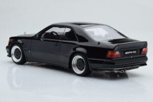 Mercedes 300 CE C124 AMG The Hammer Czarny Otto 1:18 OT209 Żywica — zdjęcie 5 z 6
