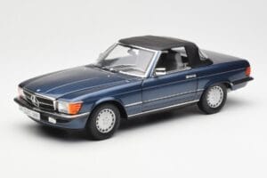 Mercedes 300 SL R107 Granatowy Norev 1:18 183466 Metal