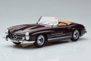 Mercedes 300 SL W198 Roadster Czerwony Norev 1:18 183891 Metal