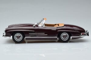 Mercedes 300 SL W198 Roadster Czerwony Norev 1:18 183891 Metal — zdjęcie 5 z 8