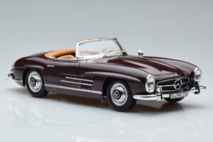 Mercedes 300 SL W198 Roadster Czerwony Norev 1:18 183891 Metal — zdjęcie 6 z 8