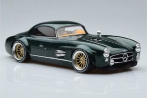 Mercedes 300 SL Speedster Hard Top By S-Klub Zielony GT Spirit 1:18 GT872 Żywica — zdjęcie 4 z 6