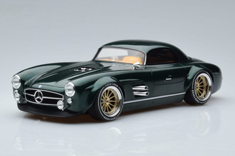 Mercedes 300 SL Speedster Hard Top By S-Klub Zielony GT Spirit 1:18 GT872 Żywica