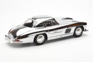 Mercedes 300 SL W198 Chrom Minichamps 1:18 B66040645 Metal — zdjęcie 3 z 8