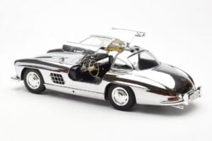 Mercedes 300 SL W198 Chrom Minichamps 1:18 B66040645 Metal — zdjęcie 5 z 8