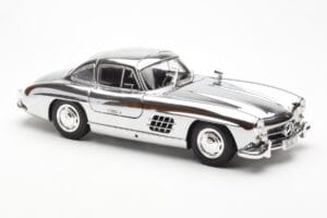 Mercedes 300 SL W198 Chrom Minichamps 1:18 B66040645 Metal — zdjęcie 6 z 8