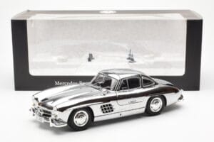 Mercedes 300 SL W198 Chrom Minichamps 1:18 B66040645 Metal — zdjęcie 8 z 8