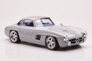 Mercedes 300 SL W198 Gullwing By S-Klub Szary GT Spirit 1:18 GT418 Żywica — zdjęcie 4 z 6