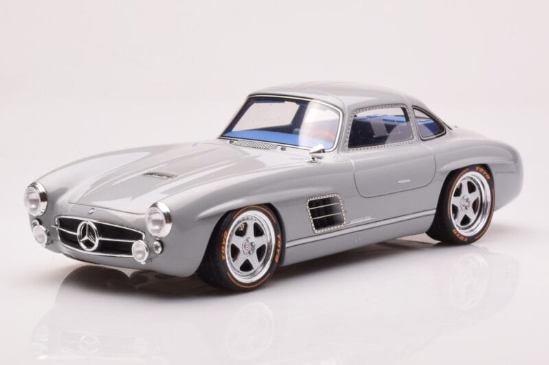 Mercedes 300 SL W198 Gullwing By S-Klub Szary GT Spirit 1:18 GT418 Żywica