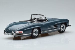 Mercedes 300 SL W198 Roadster Niebieski Norev 1:18 B66040668 Metal — zdjęcie 3 z 9