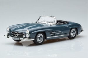 Mercedes 300 SL W198 Roadster Niebieski Norev 1:18 B66040668 Metal