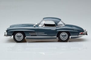 Mercedes 300 SL W198 Roadster Niebieski Norev 1:18 B66040668 Metal — zdjęcie 5 z 9