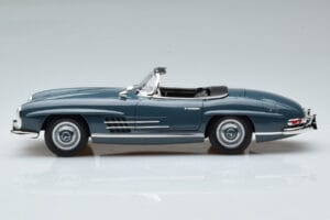 Mercedes 300 SL W198 Roadster Niebieski Norev 1:18 B66040668 Metal — zdjęcie 6 z 9