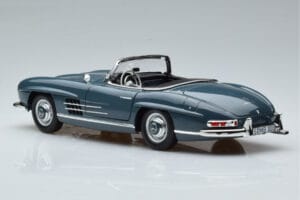Mercedes 300 SL W198 Roadster Niebieski Norev 1:18 B66040668 Metal — zdjęcie 8 z 9