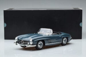 Mercedes 300 SL W198 Roadster Niebieski Norev 1:18 B66040668 Metal — zdjęcie 9 z 9
