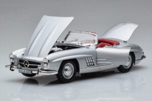 Mercedes 300 SL W198 Roadster Norev 1:18 183890 Metal — zdjęcie 2 z 10