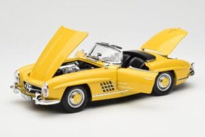 Mercedes 300 SL W198 Roadster Żółty Norev 1:18 B66040669 Metal — zdjęcie 2 z 8