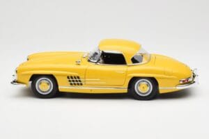 Mercedes 300 SL W198 Roadster Żółty Norev 1:18 B66040669 Metal — zdjęcie 4 z 8