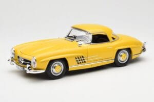 Mercedes 300 SL W198 Roadster Żółty Norev 1:18 B66040669 Metal