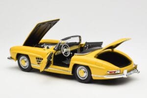 Mercedes 300 SL W198 Roadster Żółty Norev 1:18 B66040669 Metal — zdjęcie 5 z 8