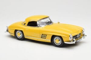 Mercedes 300 SL W198 Roadster Żółty Norev 1:18 B66040669 Metal — zdjęcie 6 z 8