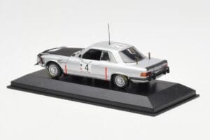 Mercedes 450 SLC 5.0 #4 B. Waldegaard / H. Thorszelius Rally du Bandama 1979 Minichamps 1:43 430793994 Metal — zdjęcie 3 z 4