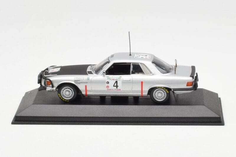 Mercedes 450 SLC 5.0 #4 B. Waldegaard / H. Thorszelius Rally du Bandama 1979 Minichamps 1:43 430793994 Metal