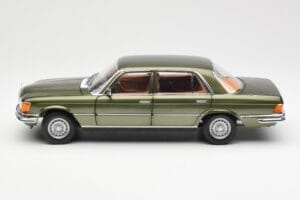 Mercedes 450SEL 6.9 W116 Zielony Metalik Norev 1:18 183455 Metal — zdjęcie 4 z 8
