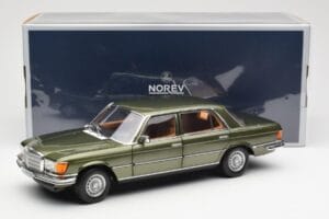 Mercedes 450SEL 6.9 W116 Zielony Metalik Norev 1:18 183455 Metal — zdjęcie 8 z 8