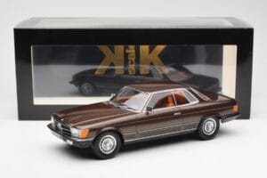 Mercedes 500 SLC C107 Brązowy KK-Scale 1:18 180851 Metal — zdjęcie 6 z 6