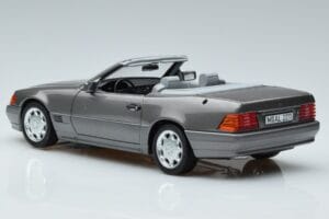 Mercedes 500 SL R129 Szary Metalik Norev 1:18 183715 Metal — zdjęcie 6 z 7