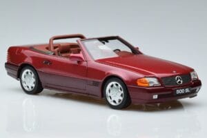 Mercedes 500 SL R129 Edycja Limitowana Norev 1:18 183716 Metal — zdjęcie 5 z 7