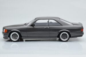 Mercedes 560 SEC C126 AMG Wide Body Szary Otto 1:18 OT823 Żywica — zdjęcie 3 z 6