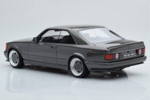 Mercedes 560 SEC C126 AMG Wide Body Szary Otto 1:18 OT823 Żywica — zdjęcie 5 z 6