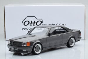 Mercedes 560 SEC C126 AMG Wide Body Szary Otto 1:18 OT823 Żywica — zdjęcie 6 z 6